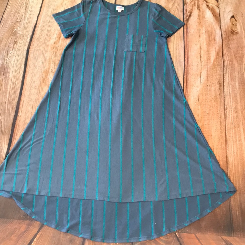 Vertical stripe LuLaRoe Carly